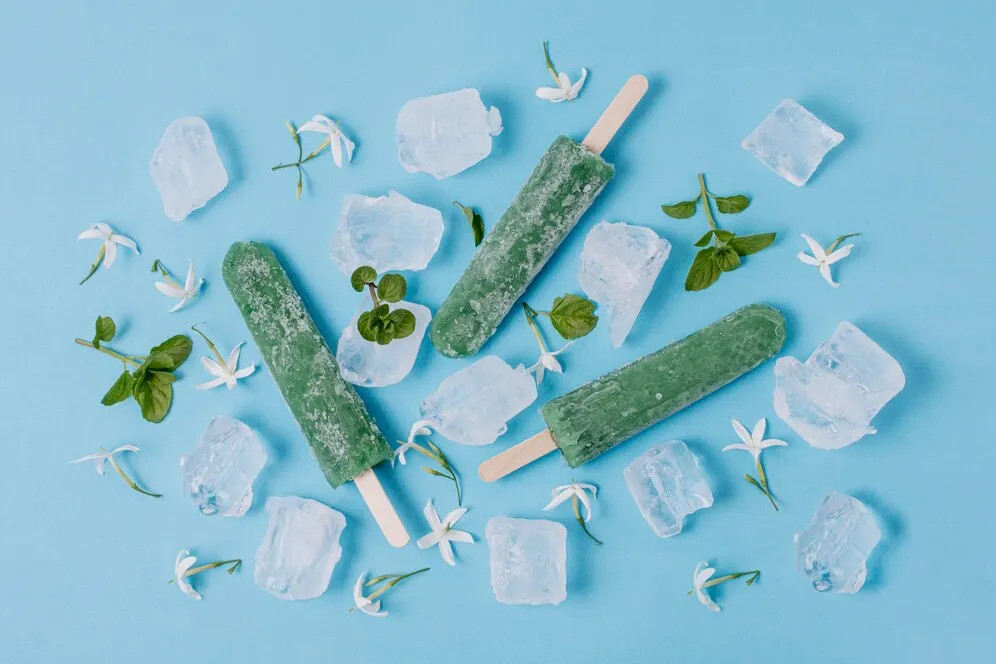arrangement-kiwi-mint-popsicles